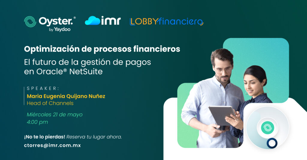 Optimizacion de procesos financieros Oyster HORIZONTAL IMR Software