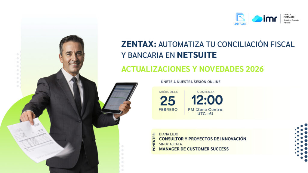 Actualizaciones Zentax correo IMR Software