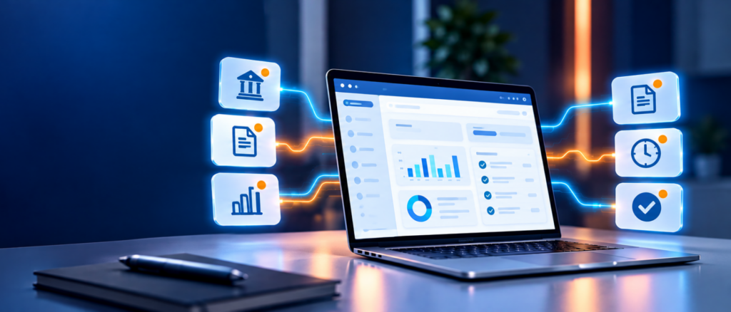 Futuristic Analytics Dashboard Workspace scaled e1791226795527 IMR Software
